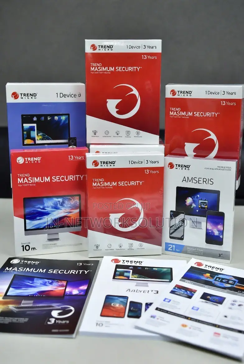 Trend Micro Maximum Security 1device 3years Digital Download Key