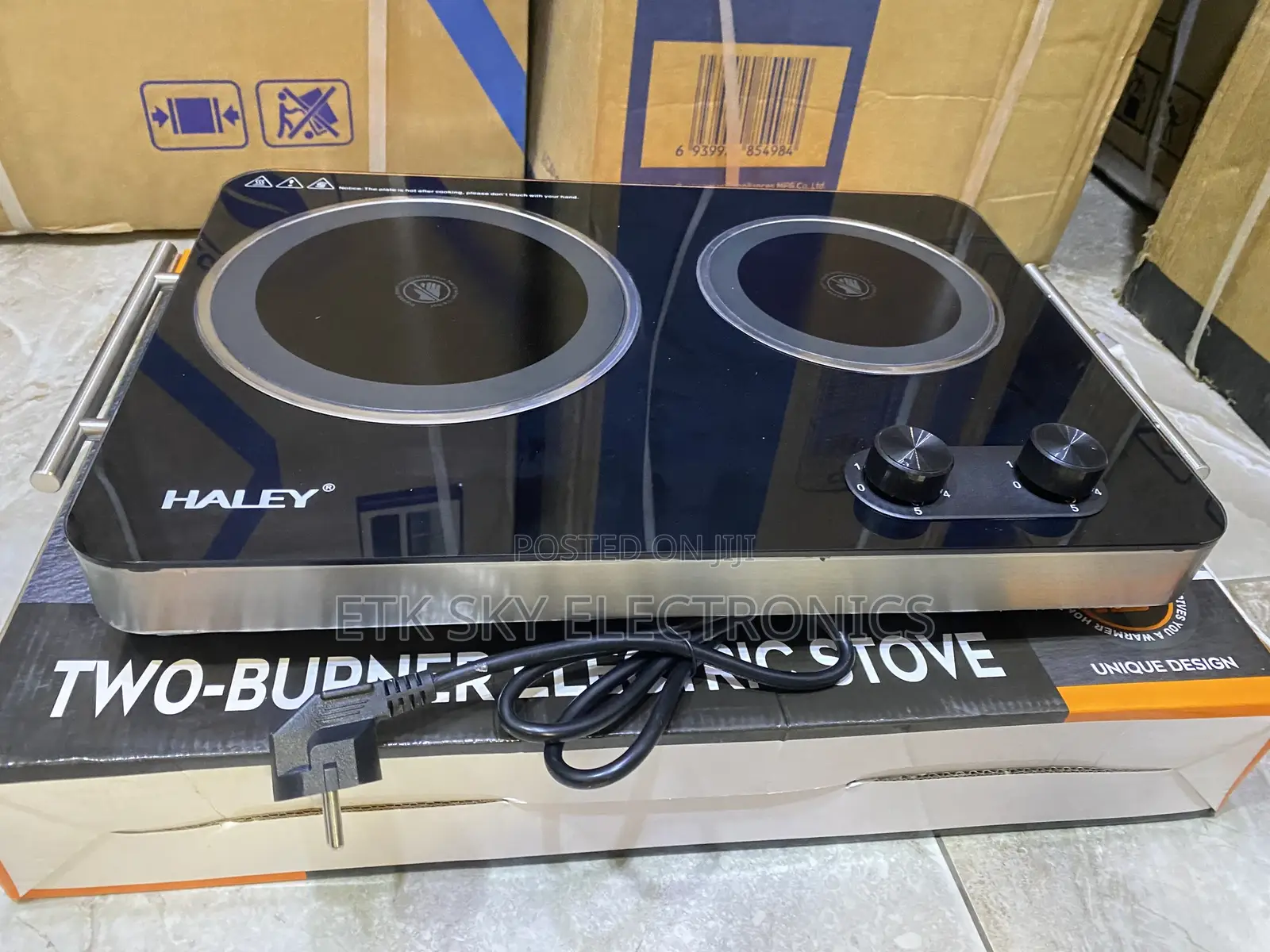 Haley Hy-1828 2burner Electric Stove