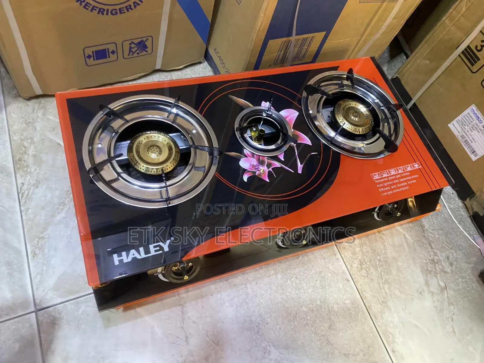 Hy-1523 Haley 3burners Gas Stove