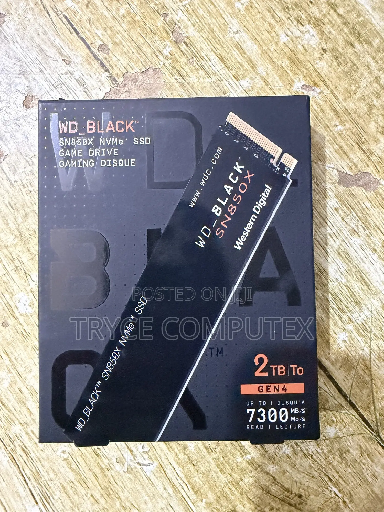 Wd_black Sn7100 2tb Nvme SSD - Gen4 Pcie, M.2 2280, Up to 7300 Mb/S
