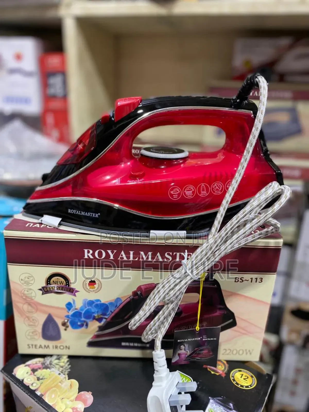113 Royal Steam Iron