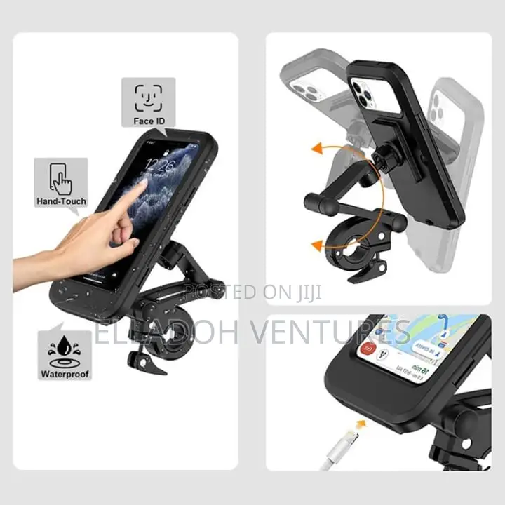 Waterproof Bicycle Motorcycle Phone Holder