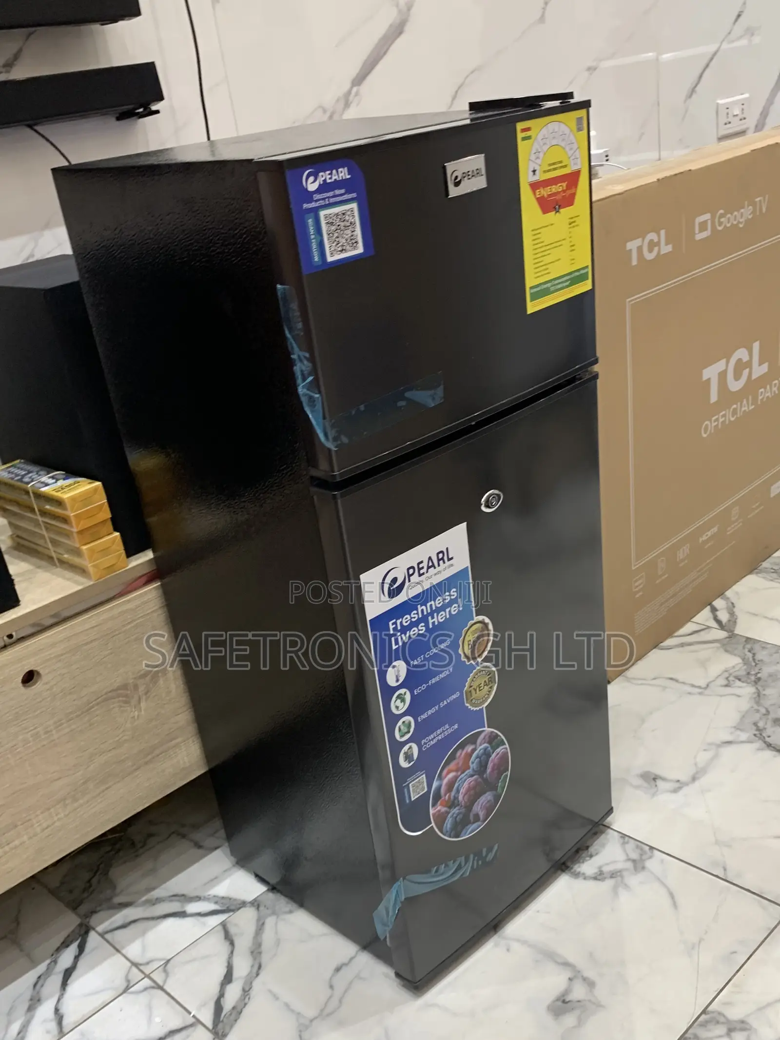 Recommend Sleek Fast Pearl Electric Grey Pf-108t-10j Fridge