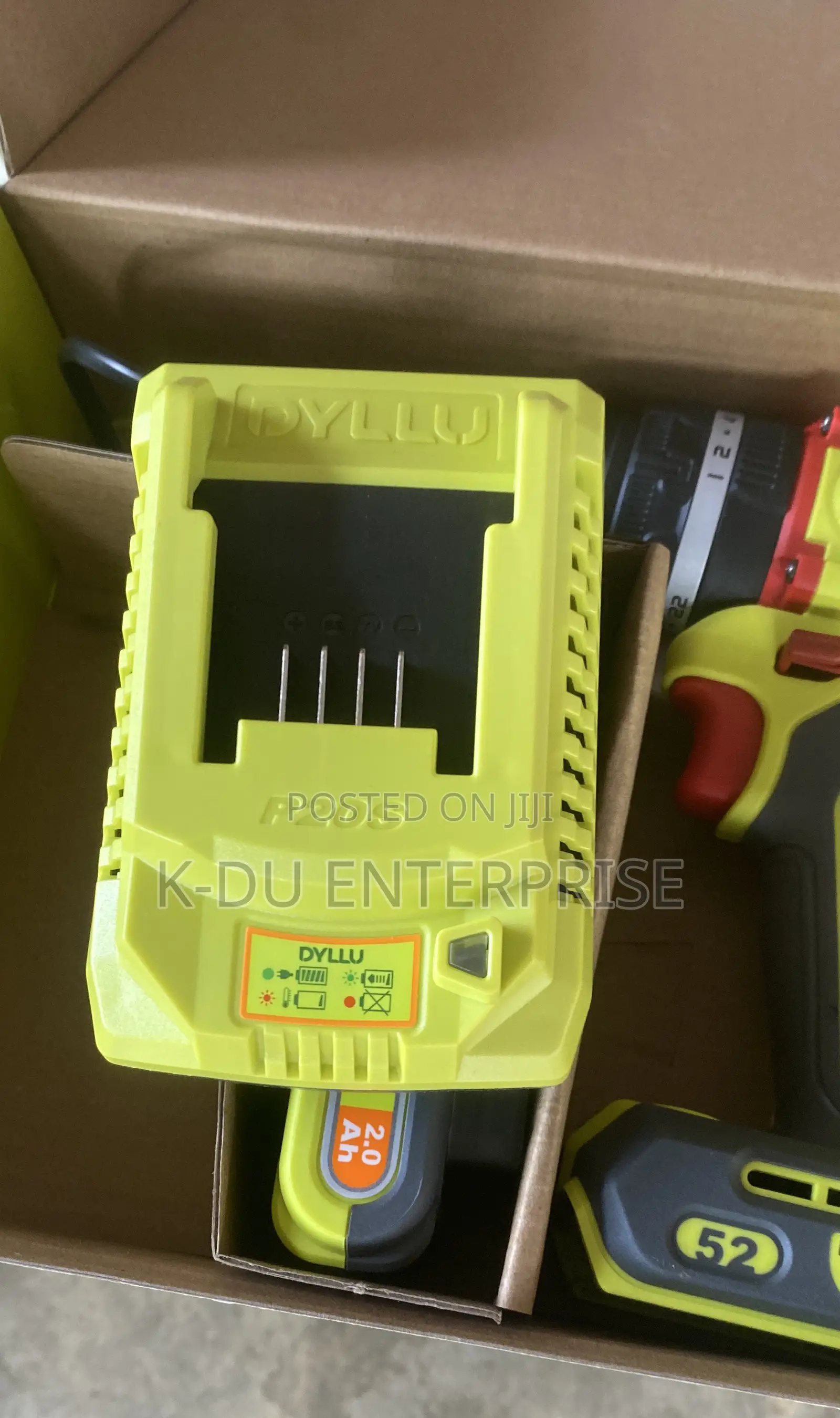 Dyllu Cordless Brushless Impact Drill