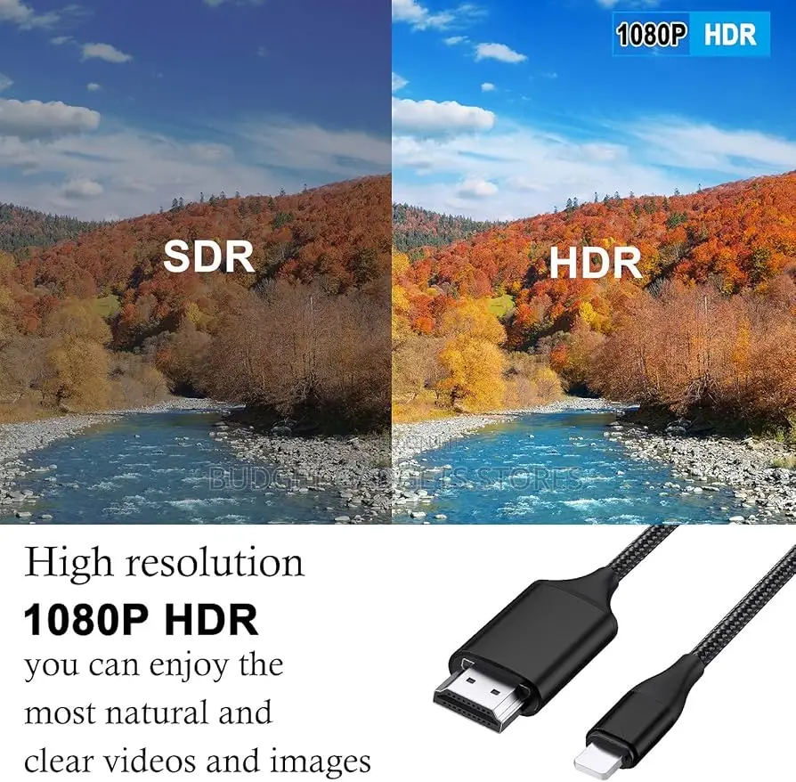 Apple Lightning to Hdmi Cable for iPhone/iPad