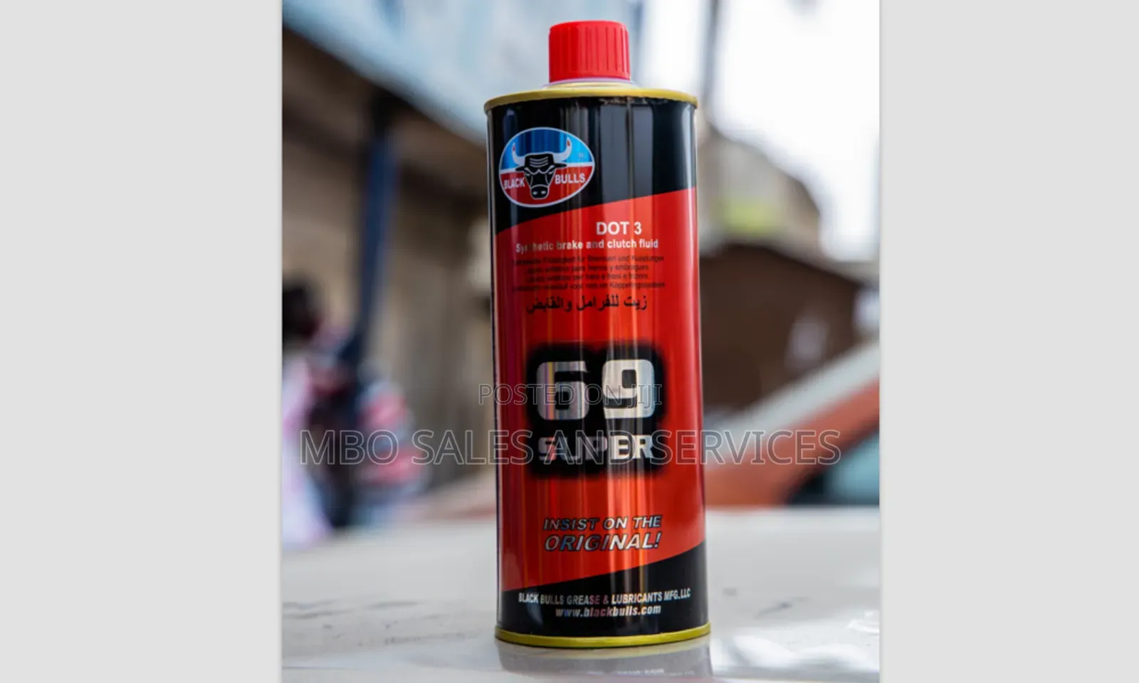 Black Bulls Dot 3 Synthetic Brake and Clutch Fluid