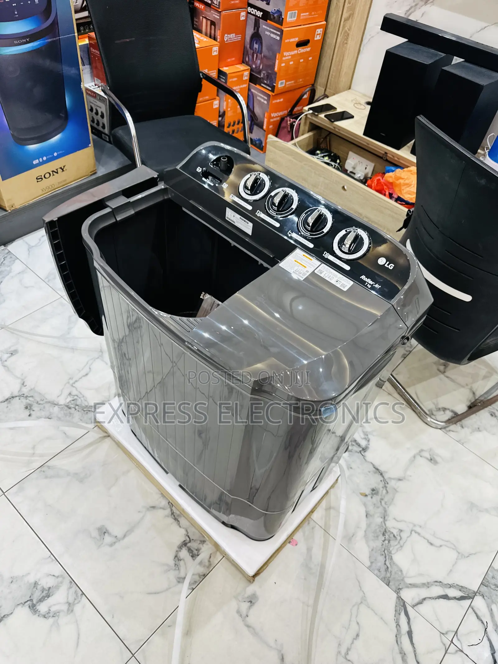 Best at Shop 7kg Top Load Twintub Washing Machine Lg Black.
