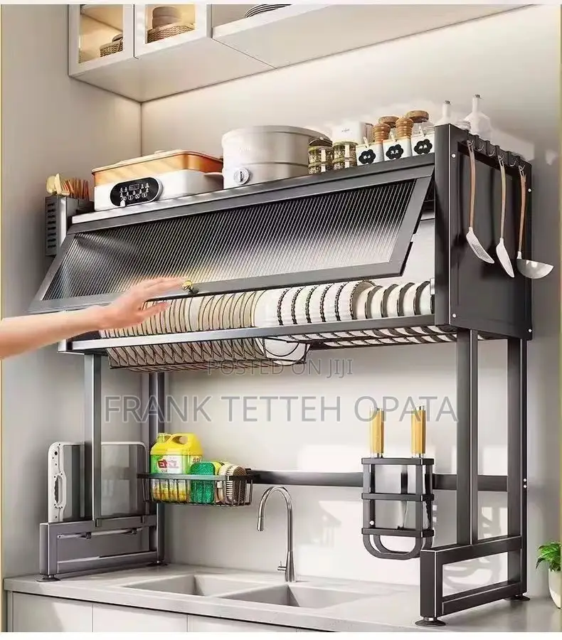 Over Sink Kitchen Rack/ Drain Drying Rack 85cm
