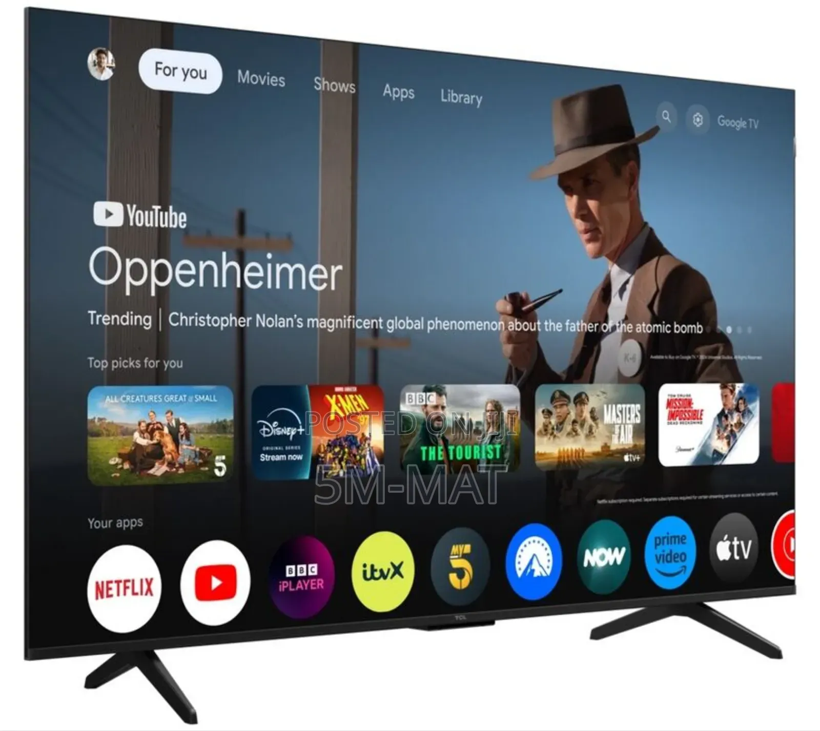 TCL 55p7k Qled 60hz Tv (2025)