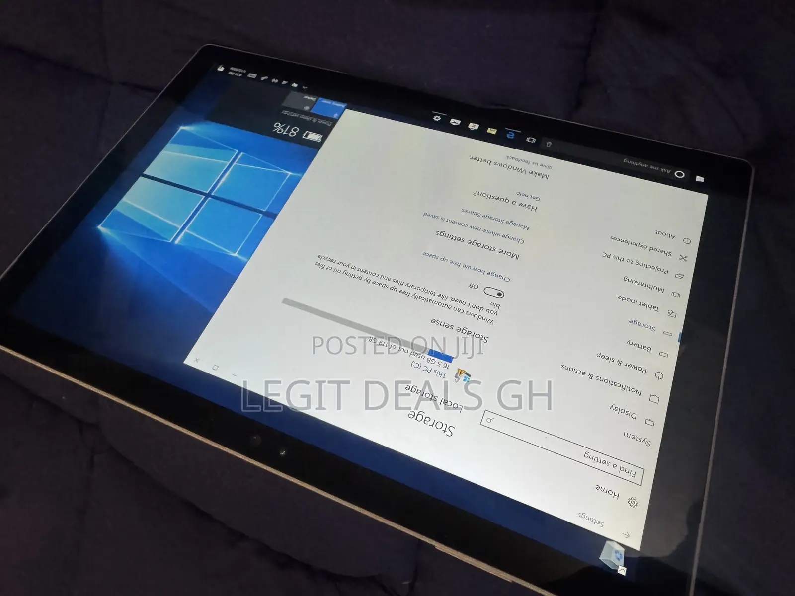 Laptop Microsoft Surface Pro 4 4GB Intel Core I5 SSD 128GB
