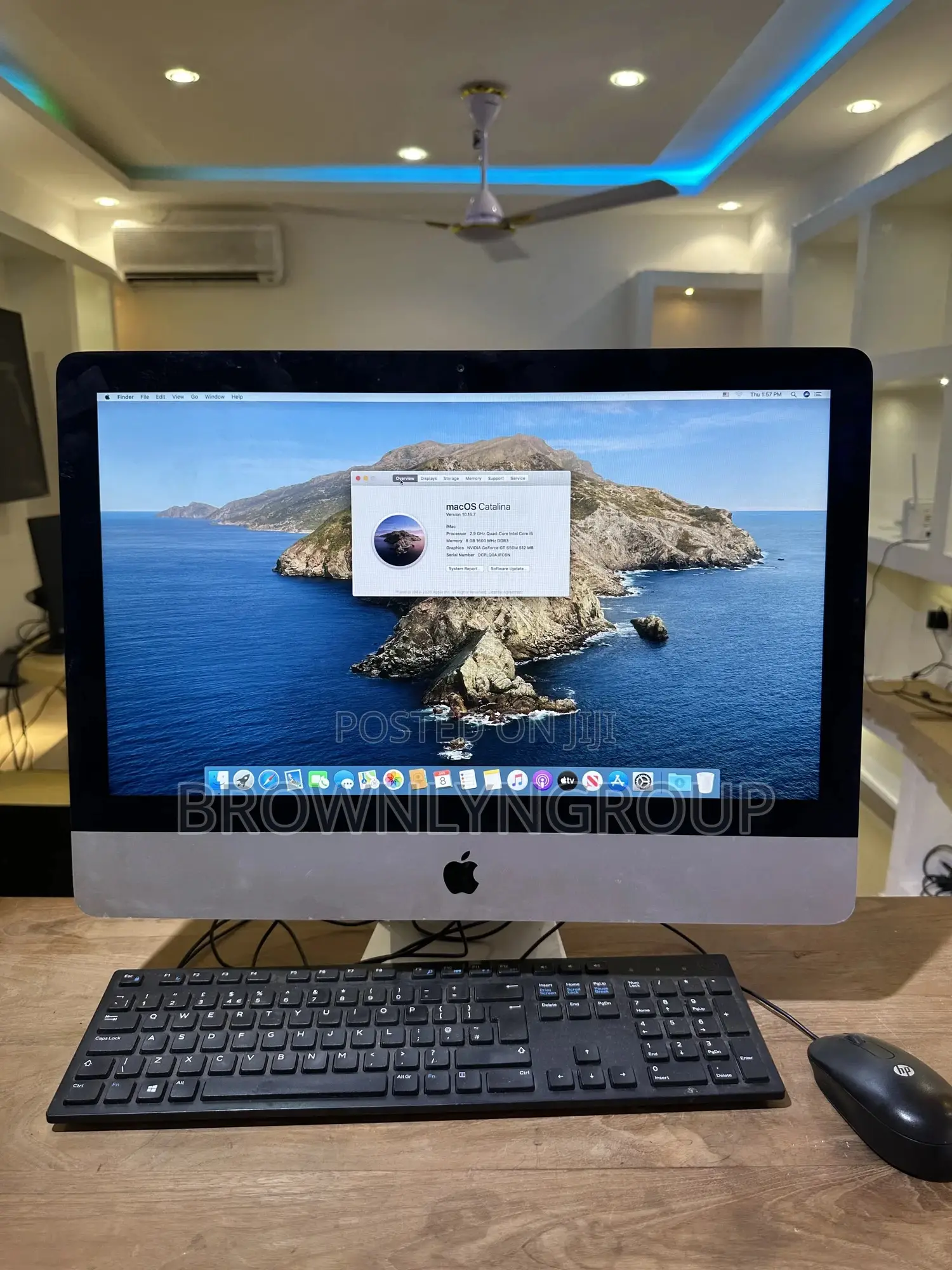 Desktop Computer Apple iMac 8GB Intel Core I5 HDD 1T