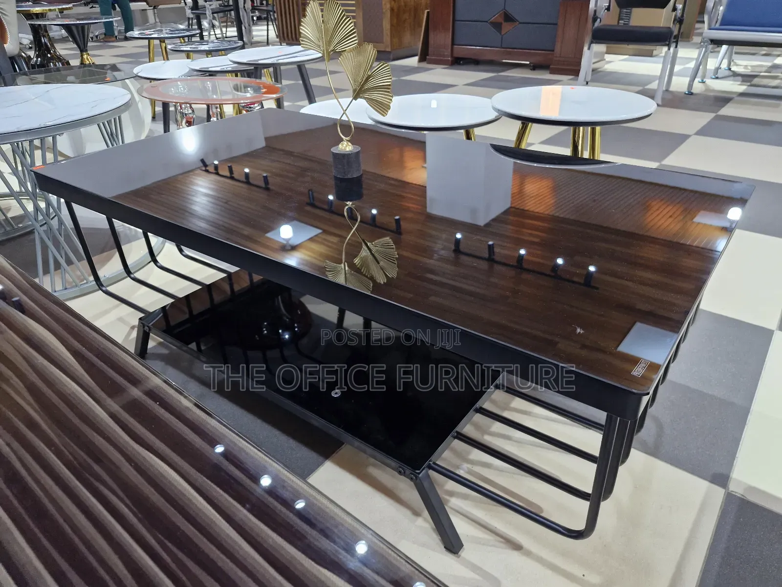 Modern Dual-Layered Center Table