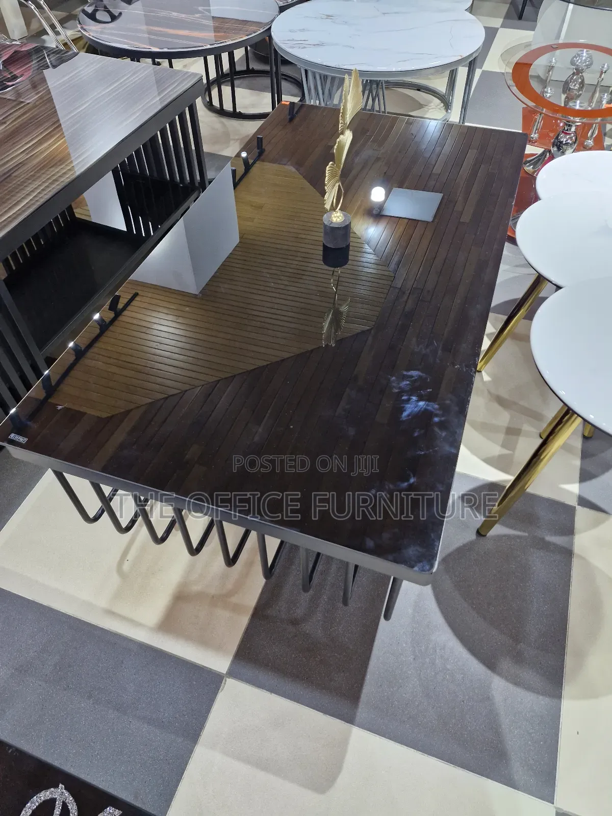 Modern Dual-Layered Center Table
