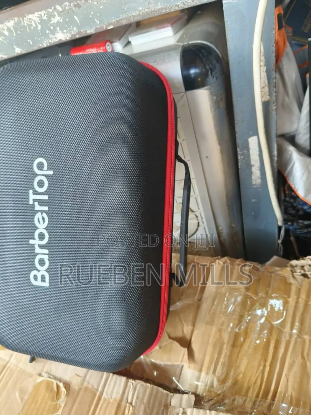 Portable Barber Supplies Tools Barbering Machine Hair Clipper Hand Bag