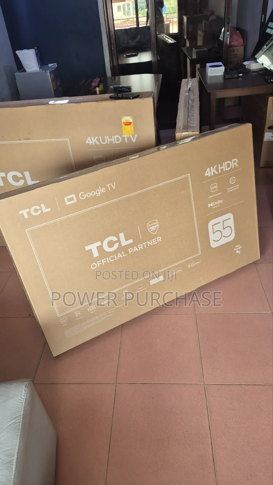 Newly TCL 55 Smart Android Tv