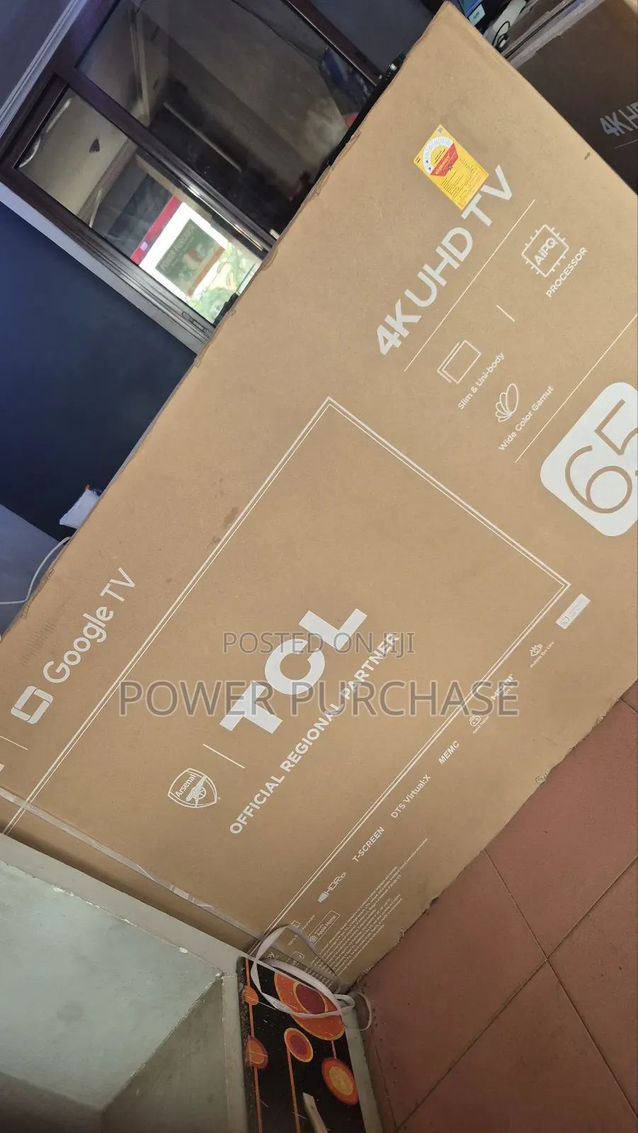 Brand New TCL 65 Inches Smart Uhd Tv