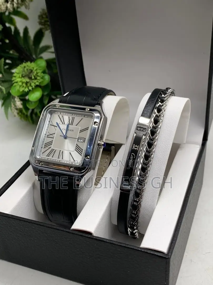 Cartier Watch And Bracelet Set