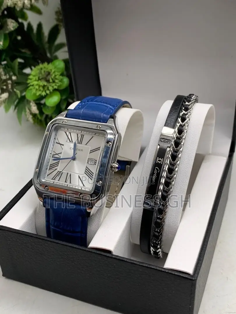 Cartier Watch And Bracelet Set