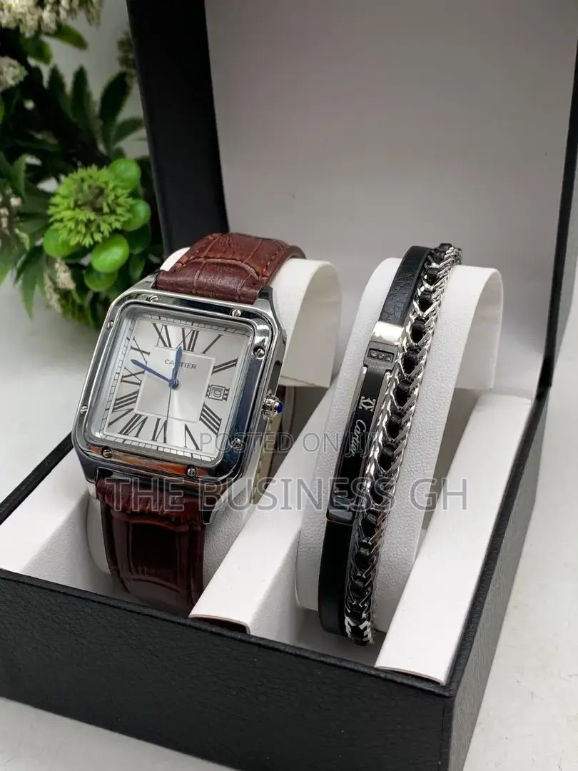 Cartier Watch And Bracelet Set