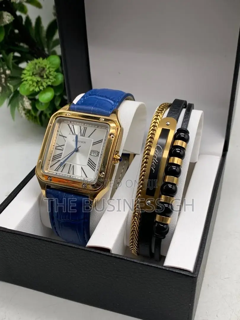 Cartier Watch And Bracelet Set