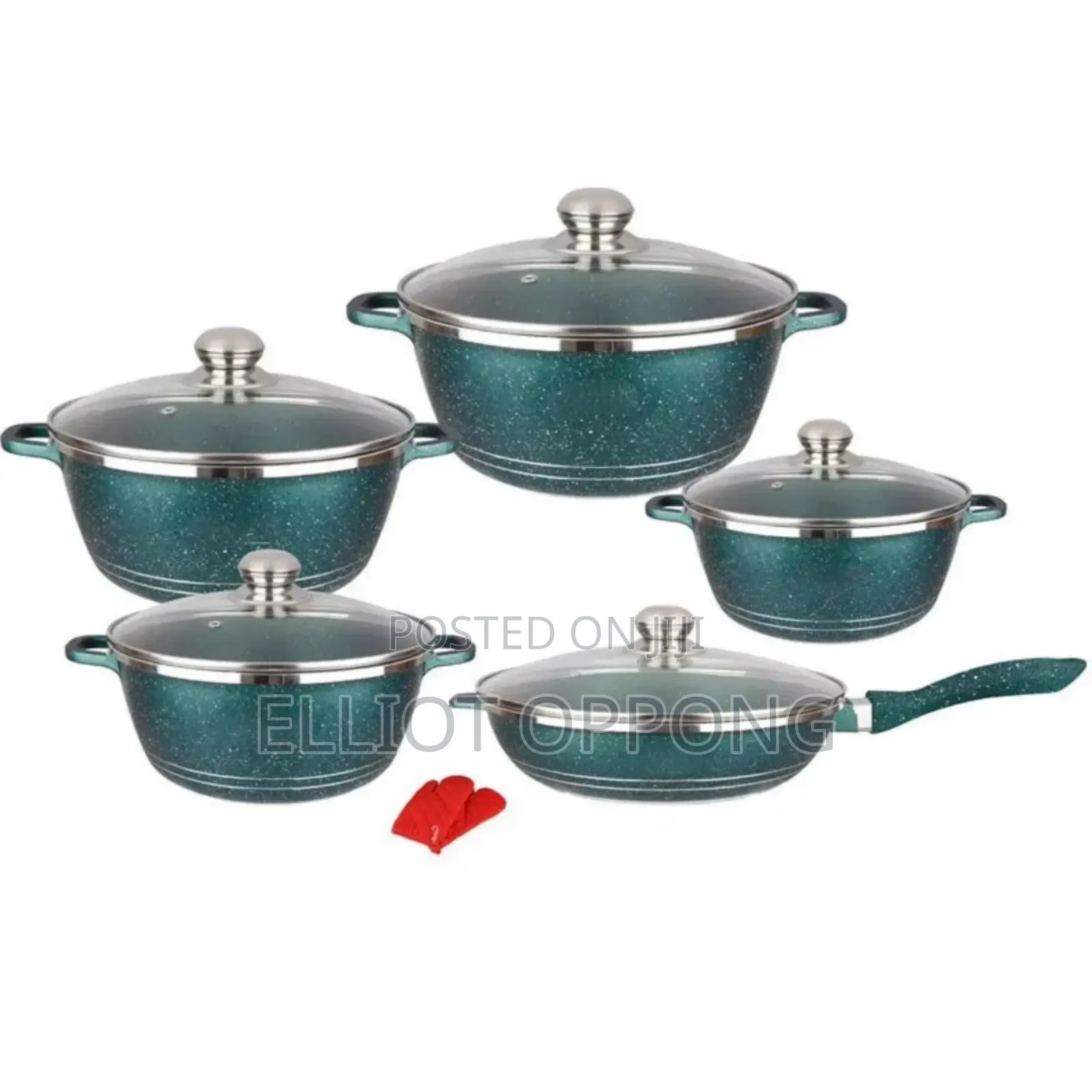 10 Pieces Nonstick Cookware