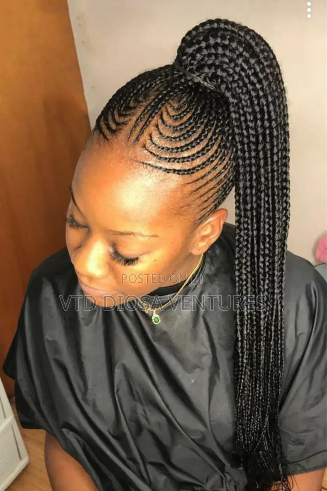 Easy Fix Braided Ponytail Extension