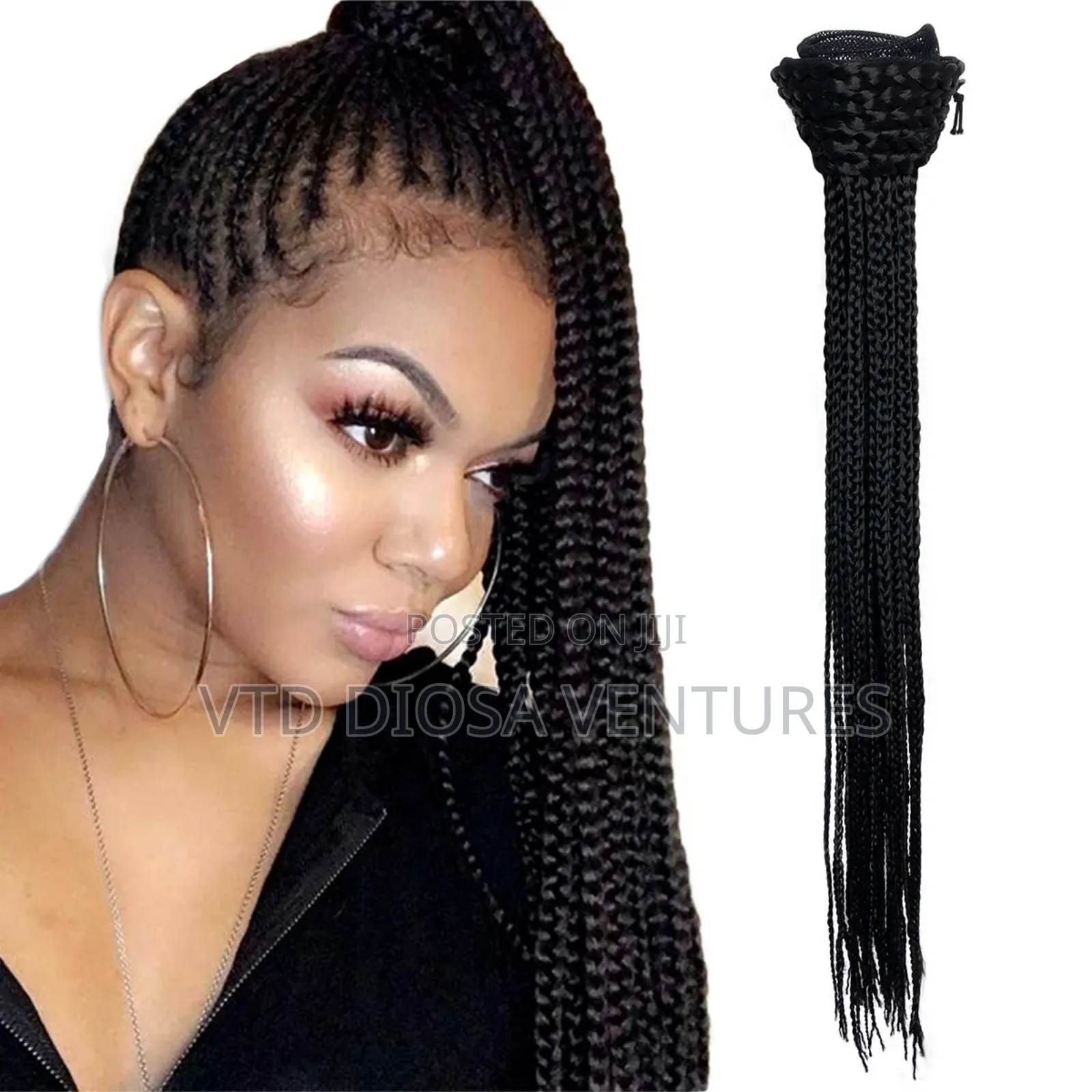 Easy Fix Braided Ponytail Extension