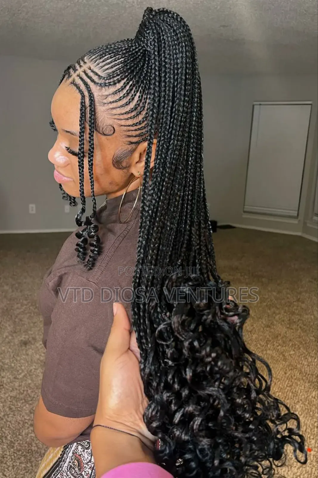 Easy Fix Braided Ponytail Extension