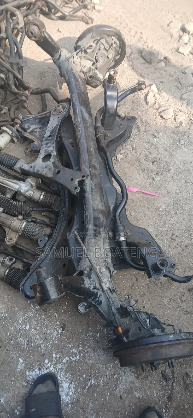 Toyota Corolla 2014 to 2017 Back Beam Complete