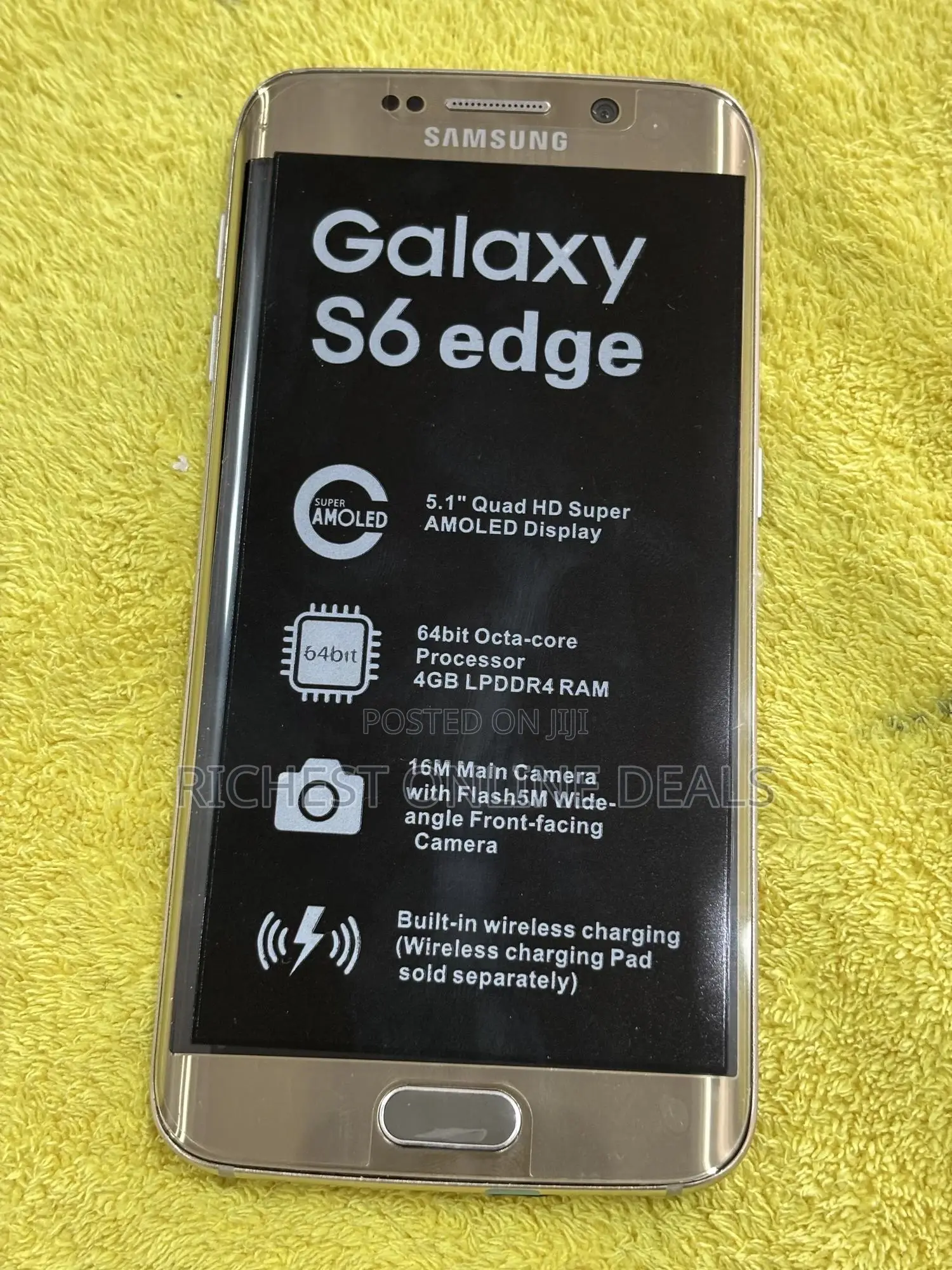 Samsung Galaxy S6 edge 64 GB Gold