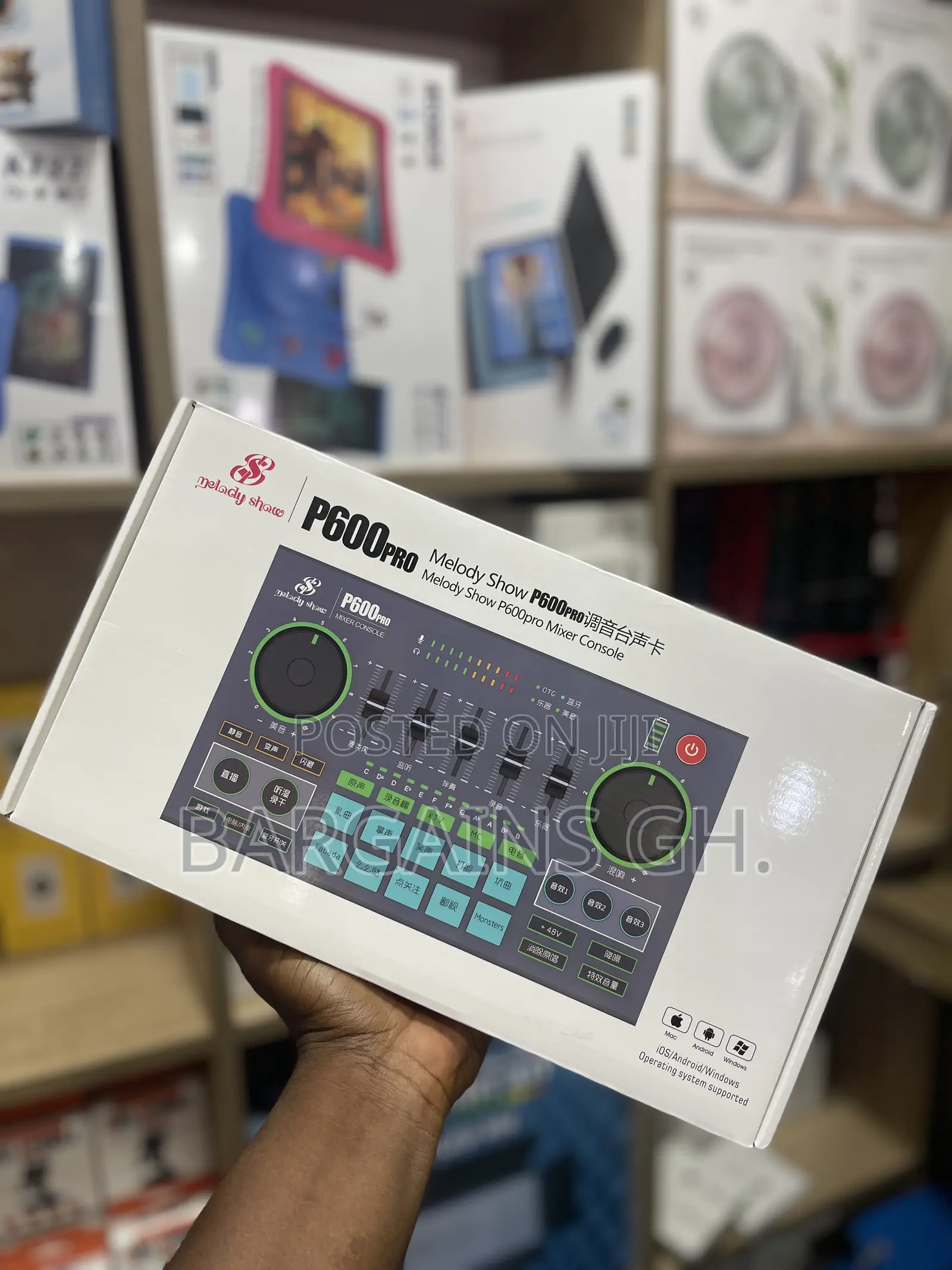 Melody Show P600 Pro Audio Mixer Sound Card