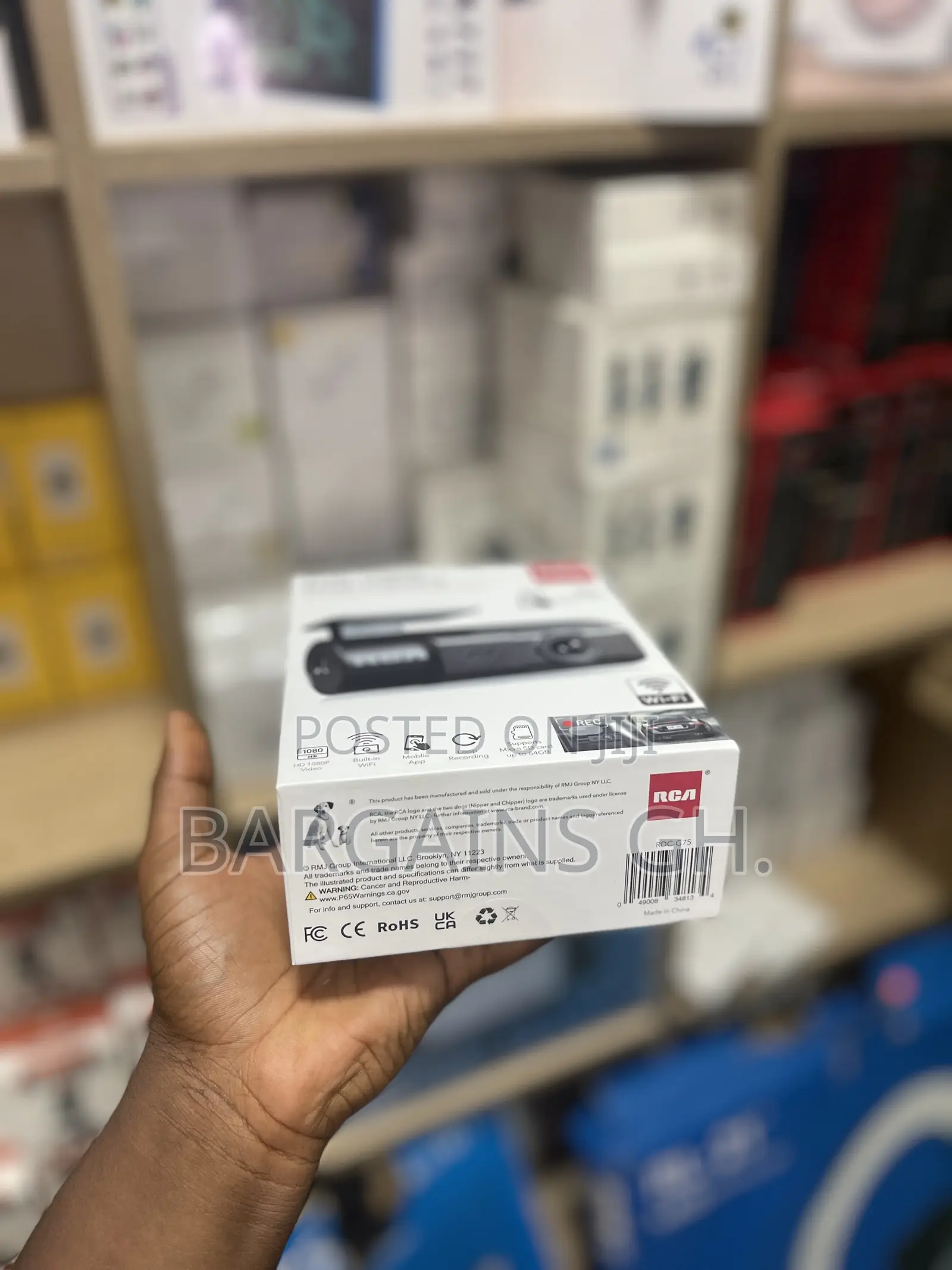Rca FHD 1080p Dash Camera (Wi-Fi Enabled)