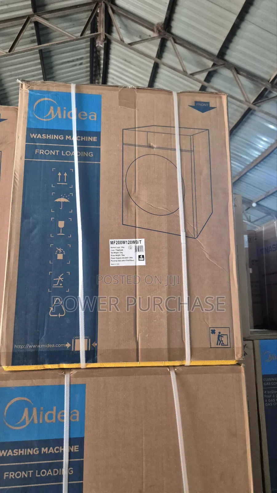 Original Midea 12kg Full Automatic