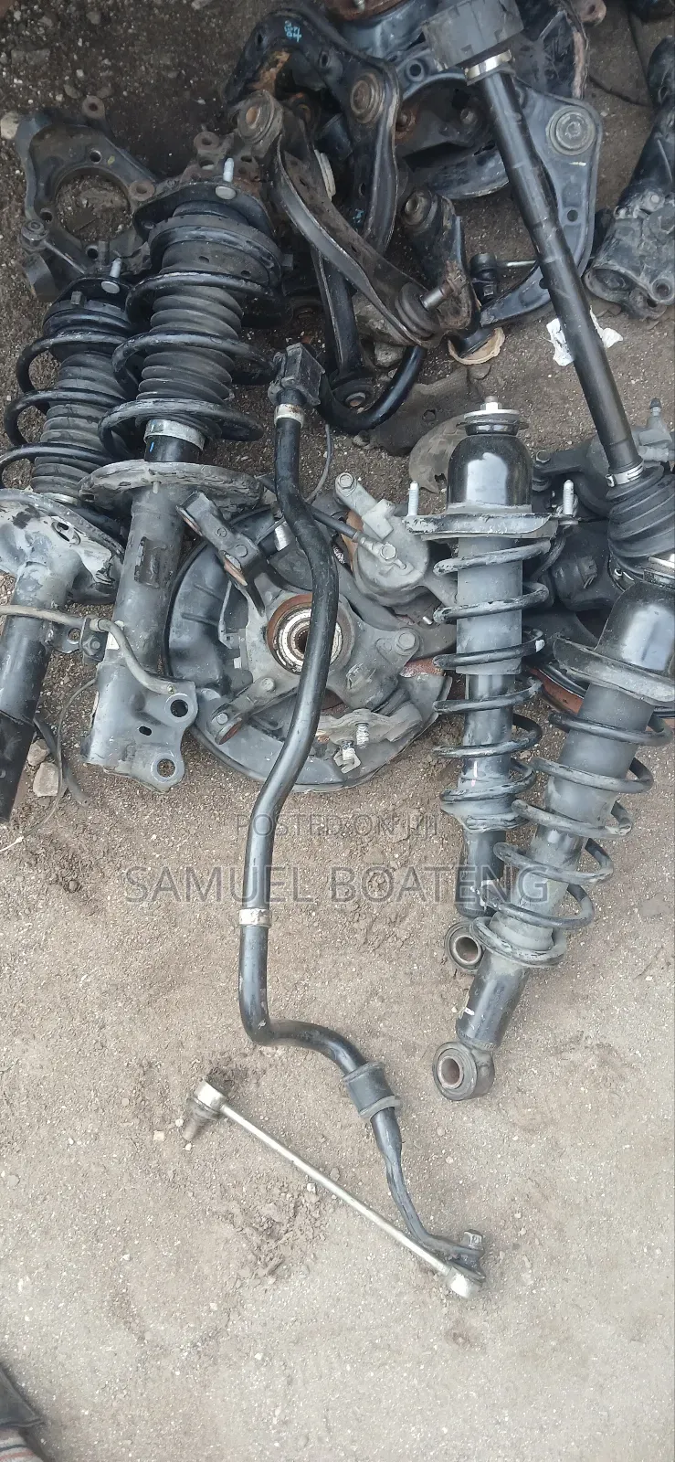 Toyota Corolla 2014 to 2017 Front and Back Shocks Complete With Hub