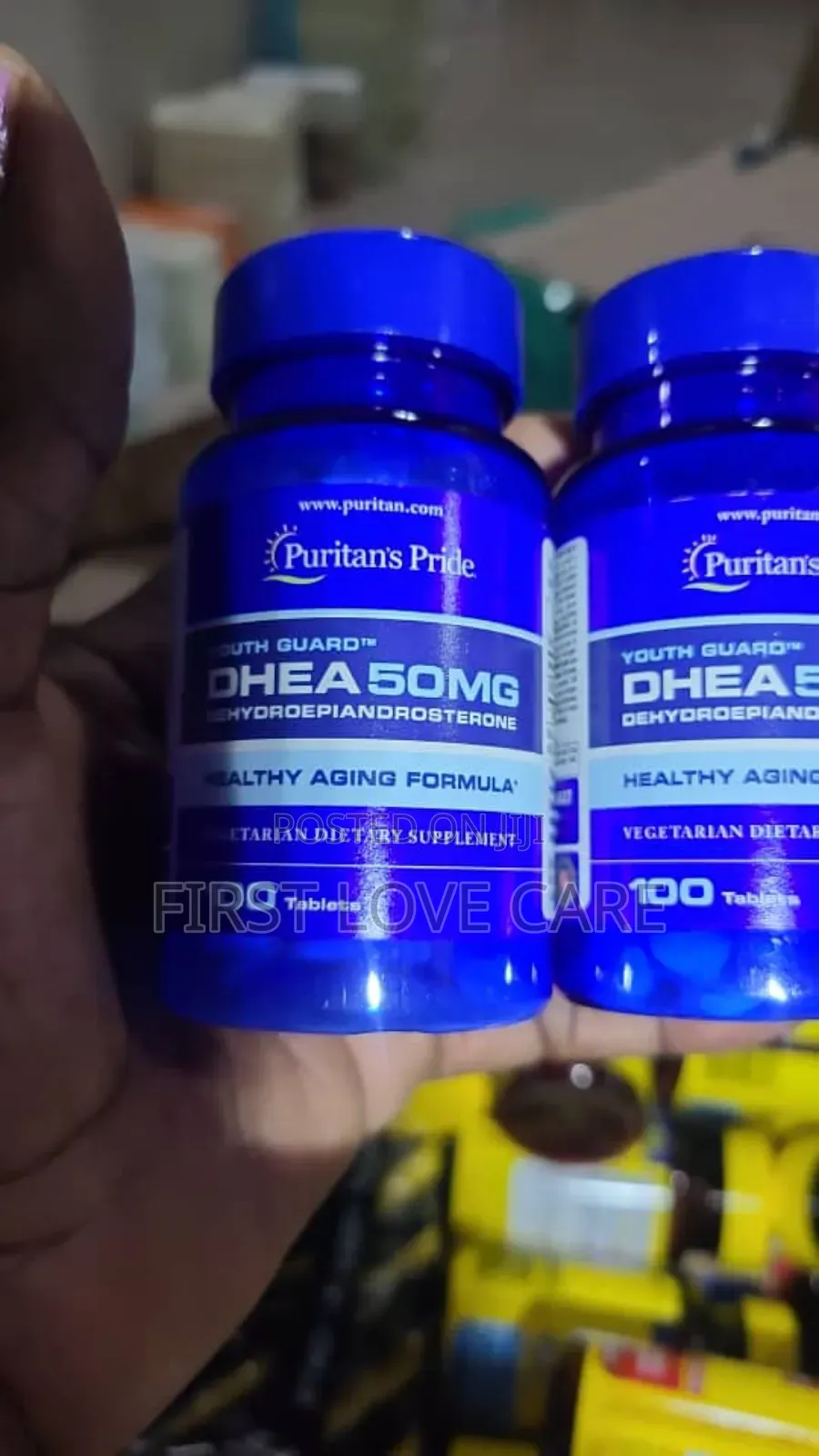 Puritan's Pride Dhea 50mg
