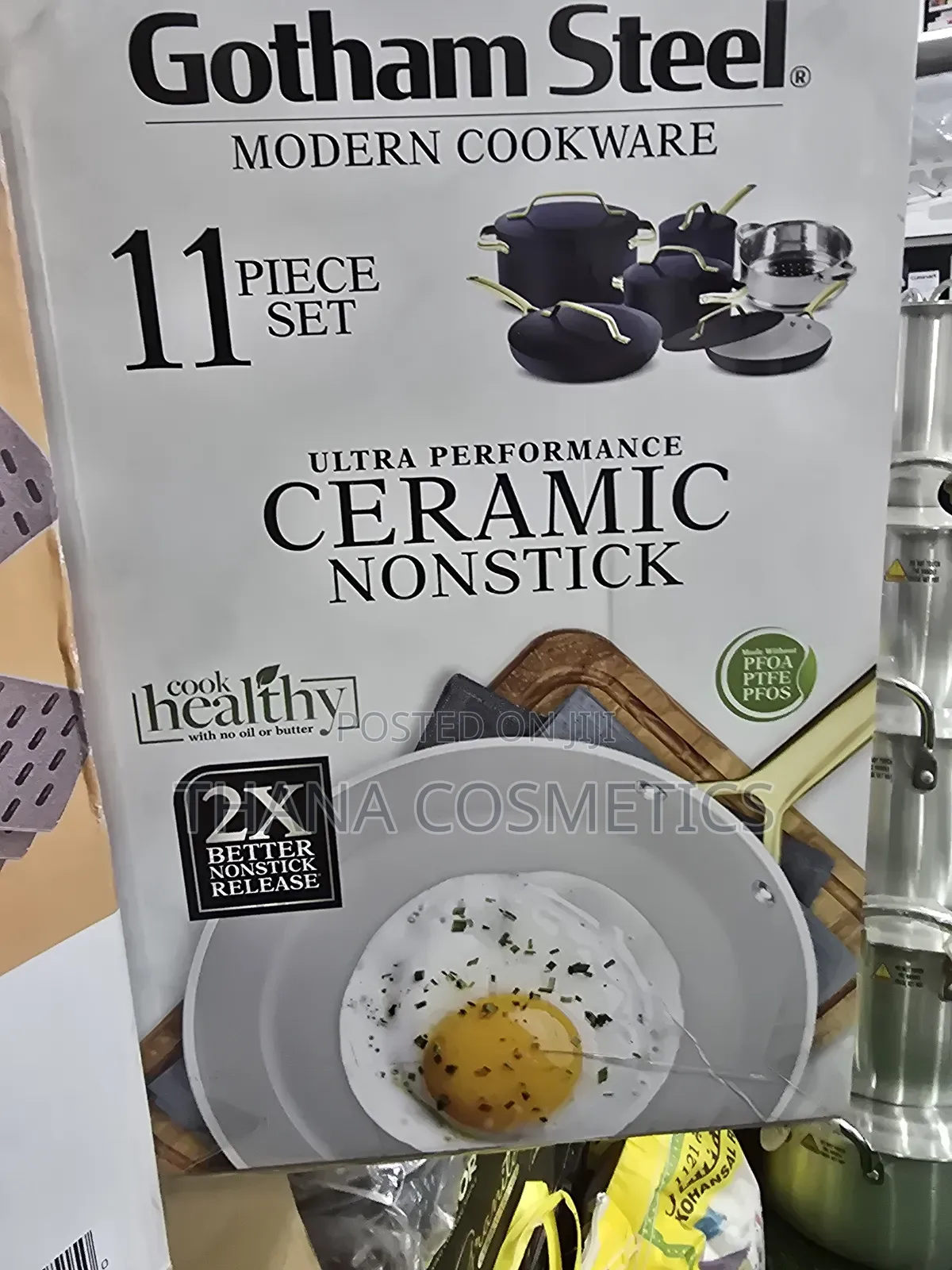 Gotham Steel 11pcs Modern Cookware