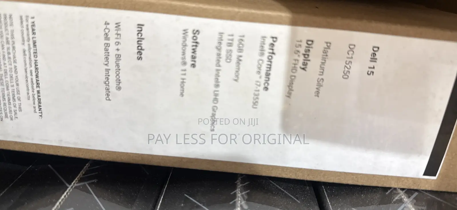 New Laptop Dell 16GB Intel Core i7 SSD 1T