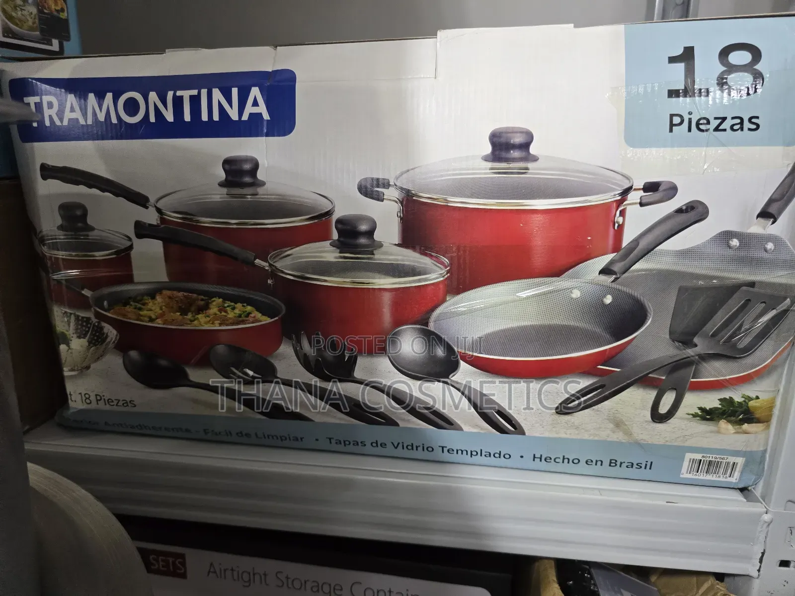 Tramontina 18pieces Nonstick Cookware