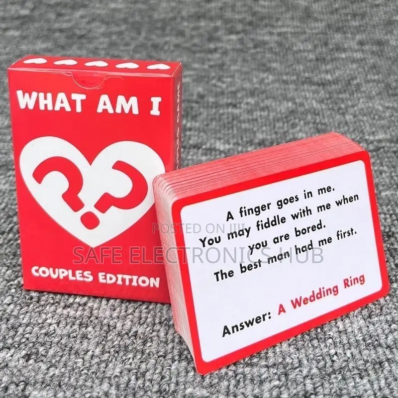 What Am I Party/Couple Card