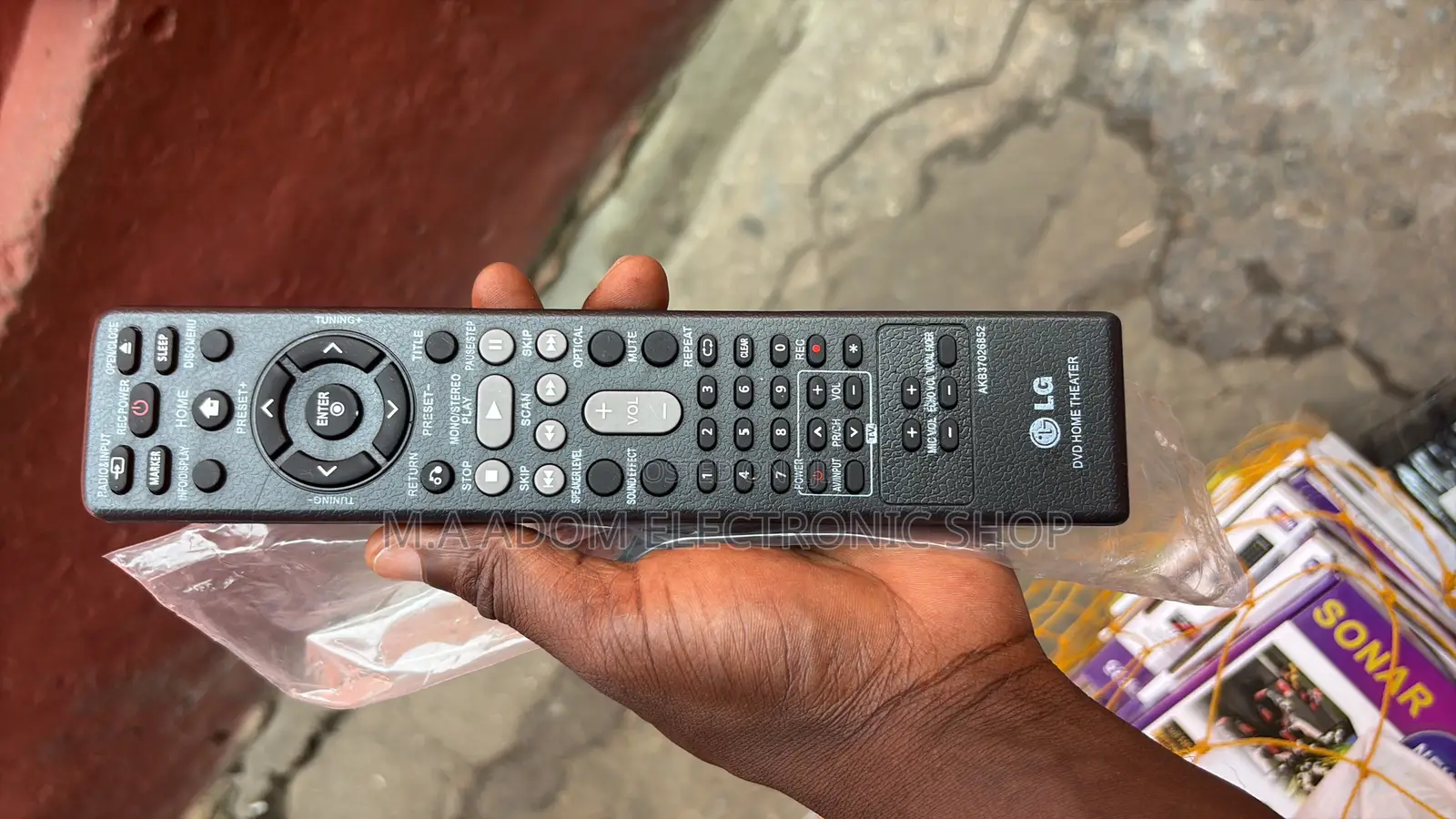 Lg DVD Home Theater Remote Control