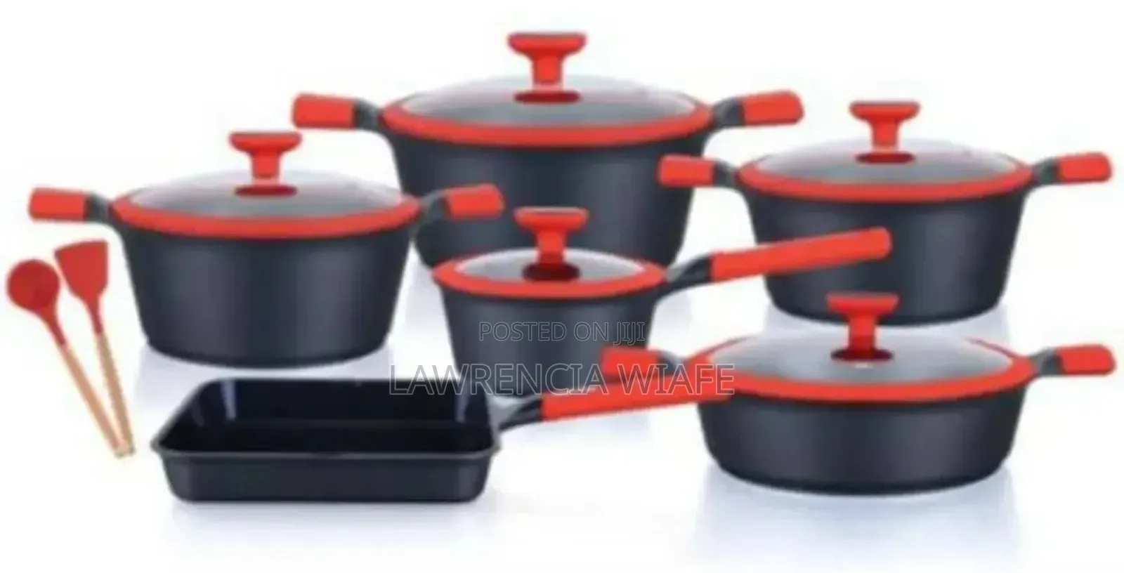 13pcs Marble Coating Cookware Set