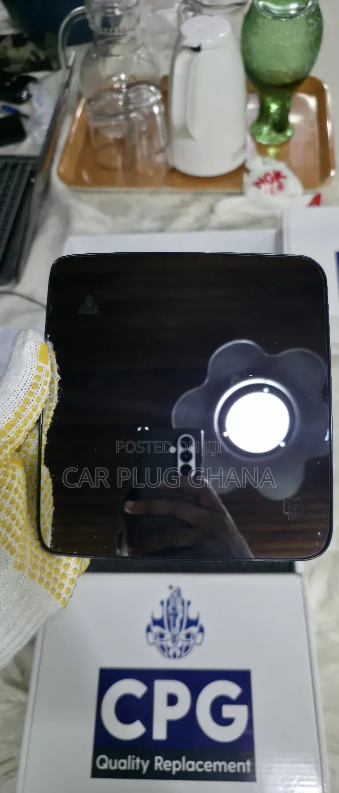Jeep Wrangler 2018-2025 Side Mirror Glass With Sensor
