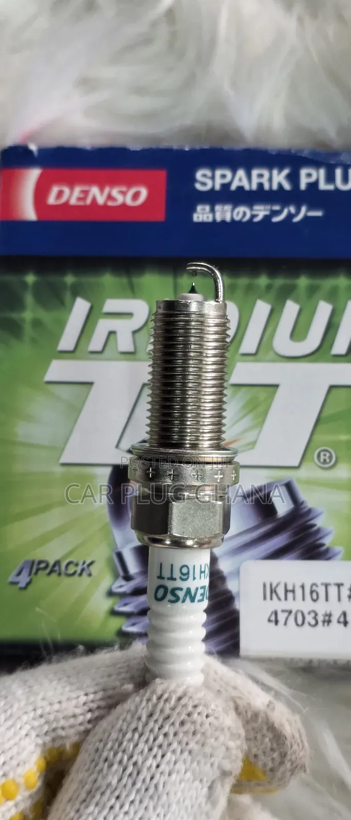 Original Denso 16 Long Double Iridium Ikh16tt