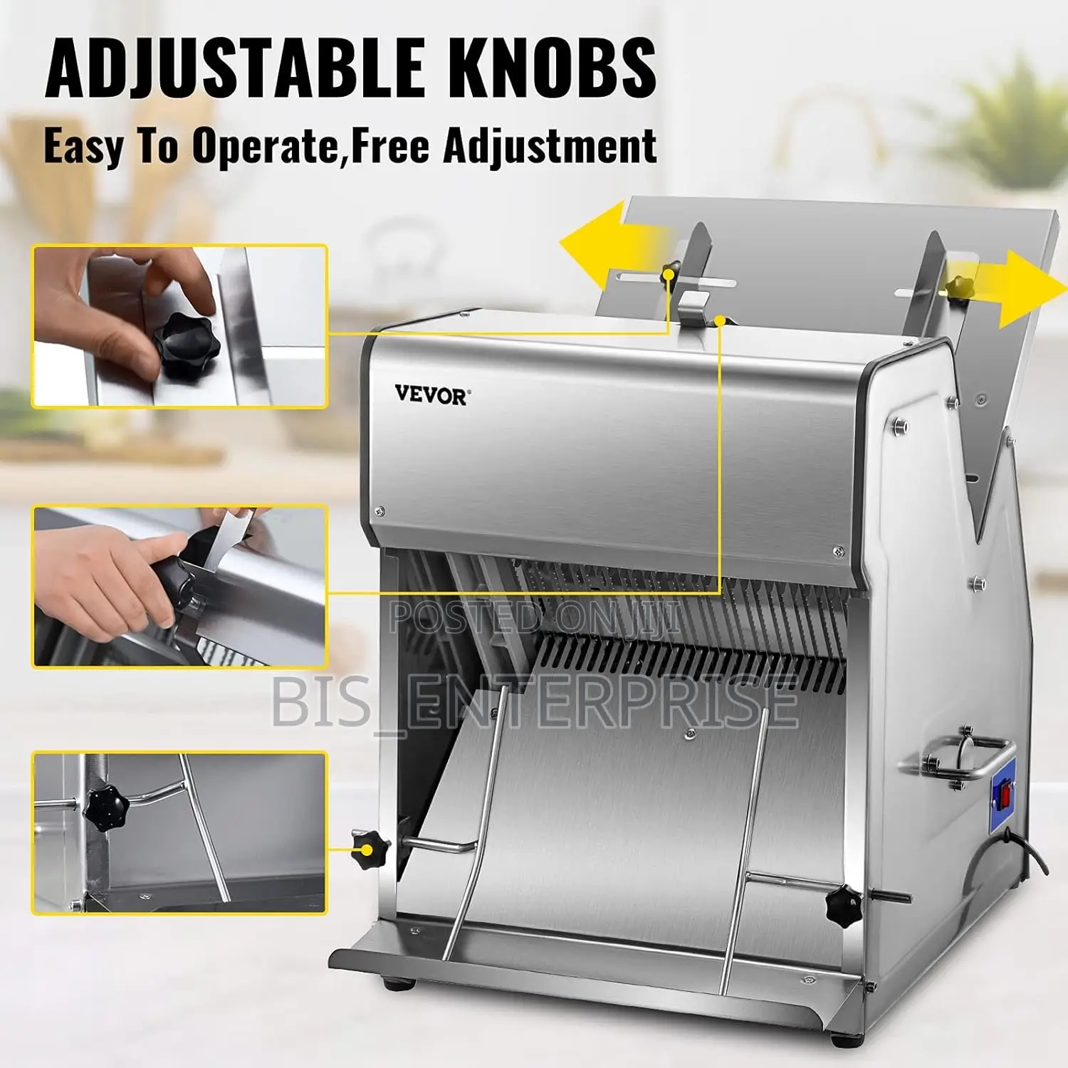 Commercial Electric Bread Slicer