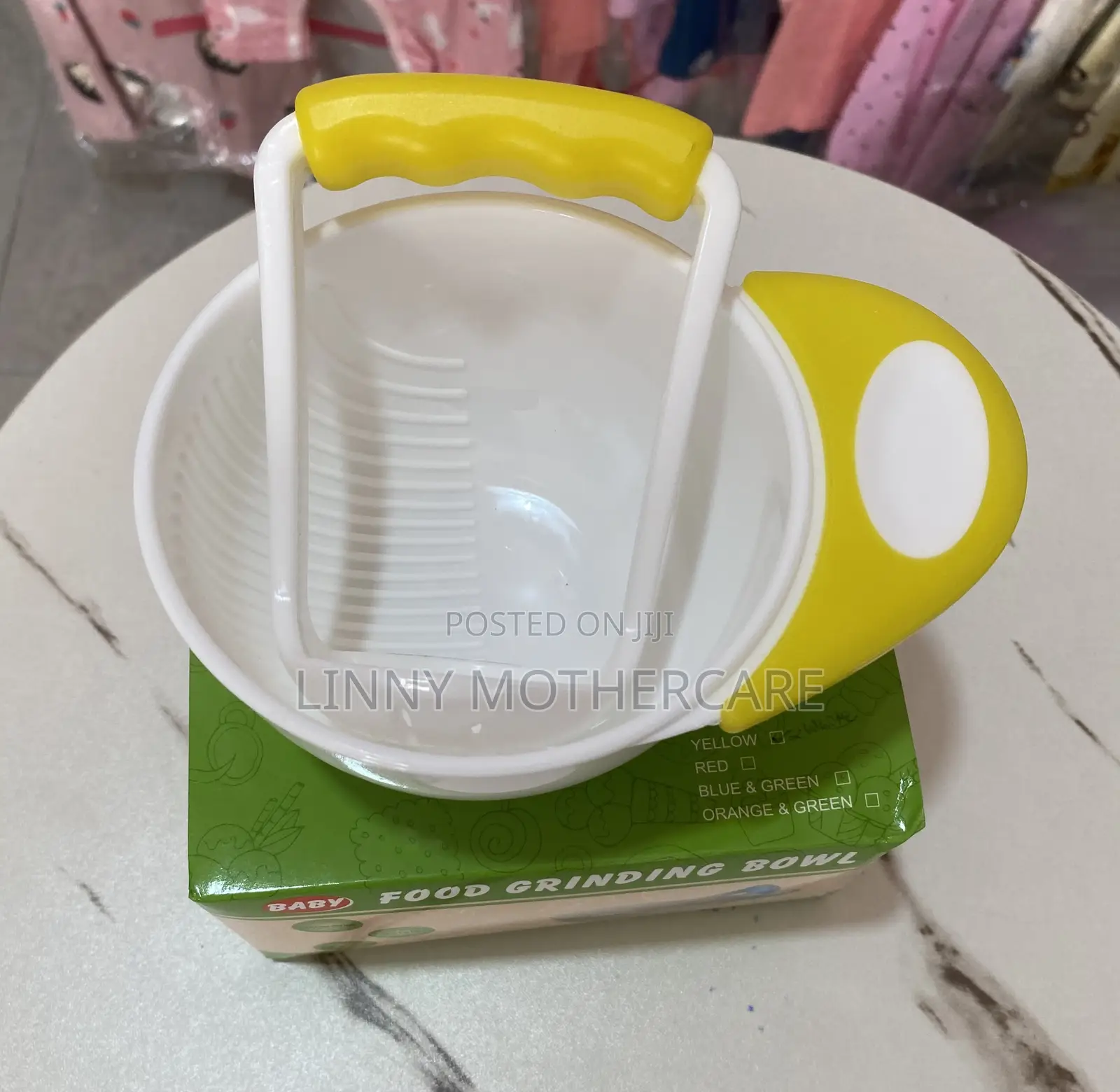 Baby Food Grinding/Mashing Bowl