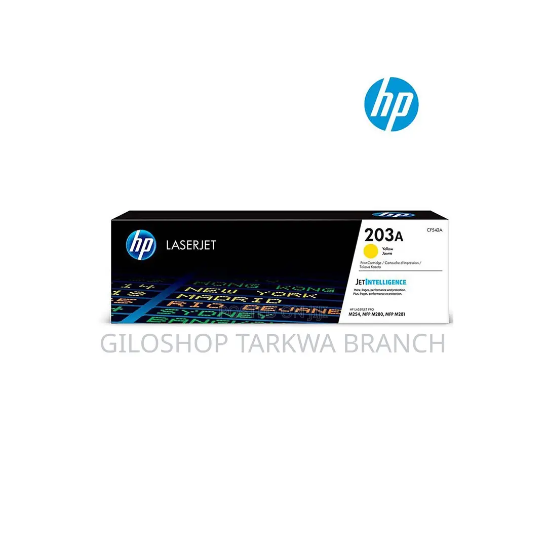 Hp 203a Cf542 Original Laserjet Toner Cartridges Yellow
