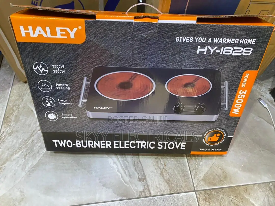 Hy-1828 Haley 2burner Electric Stove
