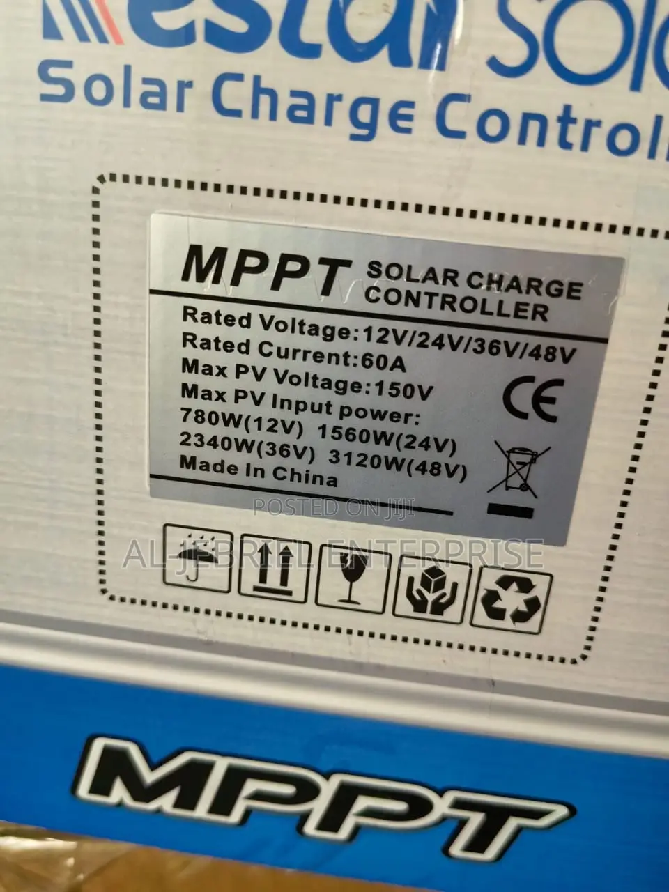 Solar Charge Controller 60a (Mppt)