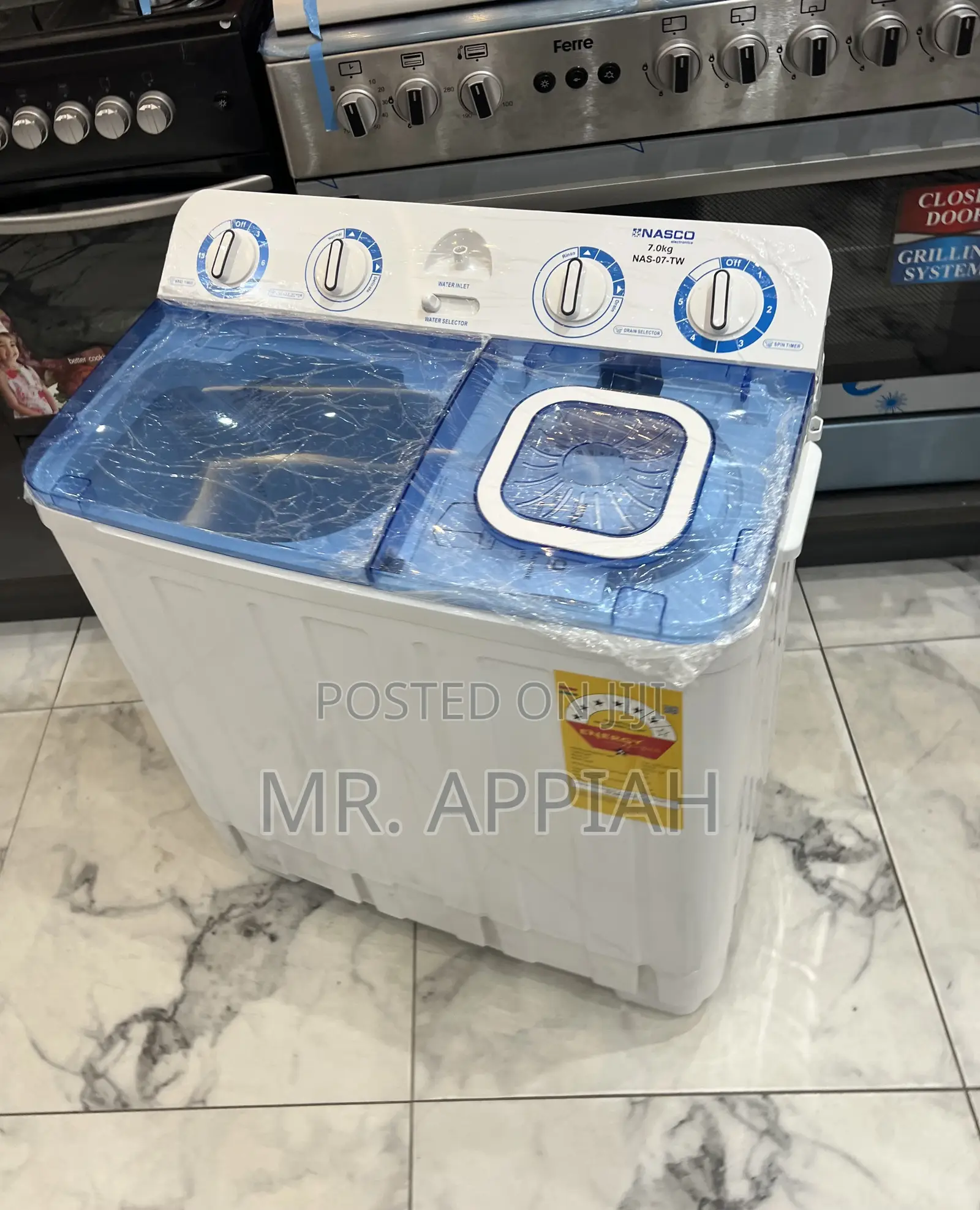 Shop Lovely Nasco Twin Tub Washing Machine With Magic Filter.