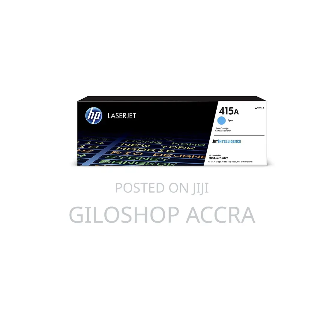 Hp 415a Cyan Original Laserjet Toner Cartridge (W2031a)